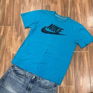 Nike Teal Logo Tee